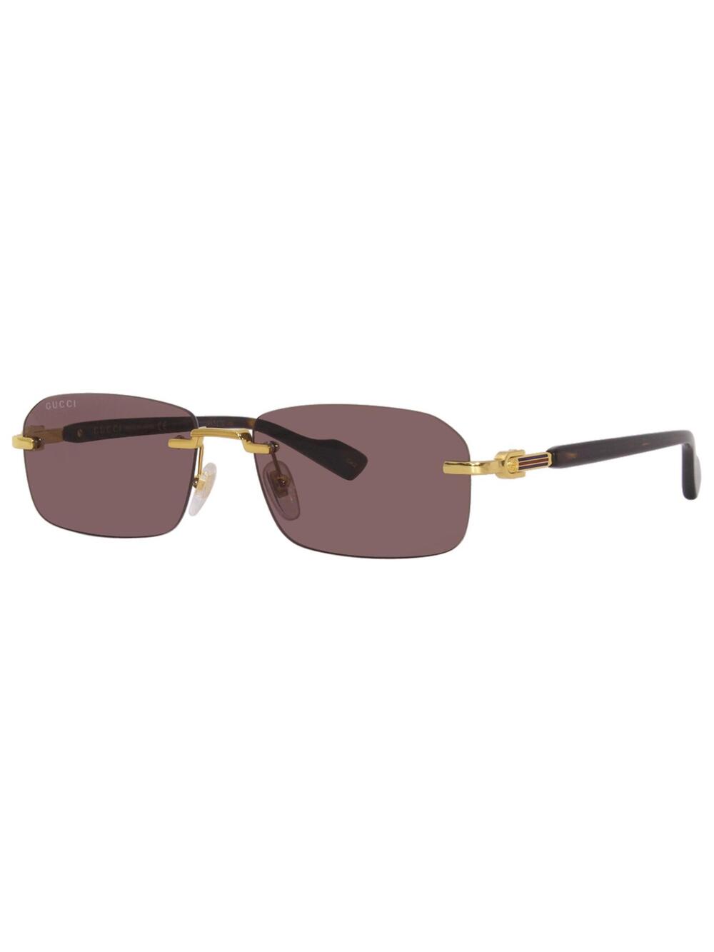 Gucci Sunglasses Men's Gold/Brown #265745G32B